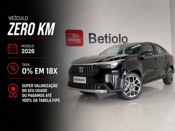 FIAT FASTBACK 1.3 TURBO 270 FLEX LIMITED EDITION AT6 FIAT FASTBACK 1.3 TURBO 270 FLEX LIMITED EDITION AT6